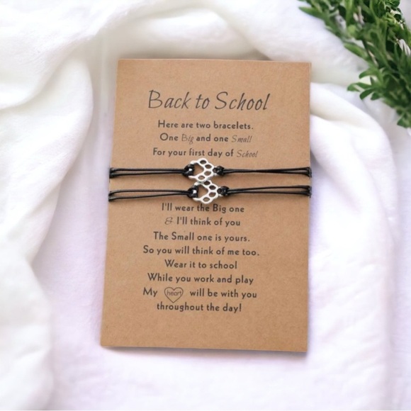 First Day of School Bracelet Set - Celebrate Togetherness! 🎉NWT - Picture 3 of 4